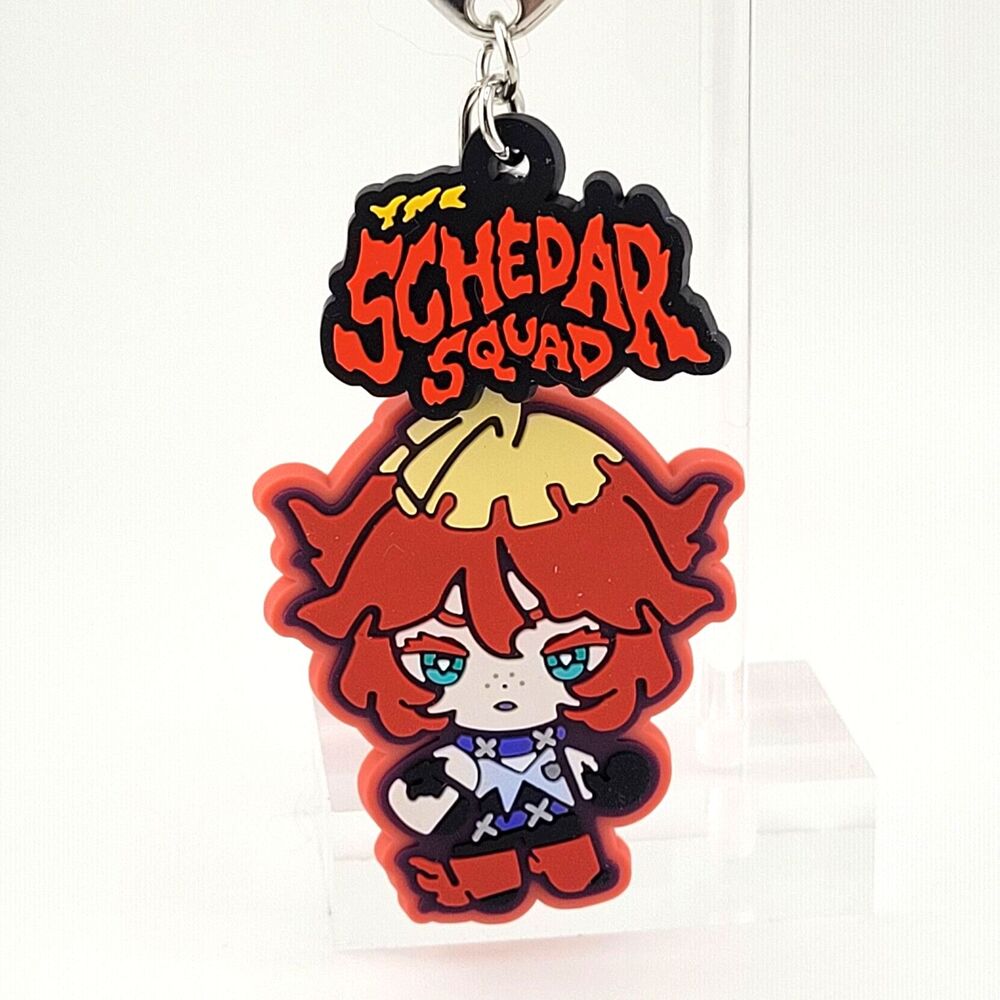 Mela - Besties Pokémon Center Pokémon Scarlet and Violet Red Rubber keychain